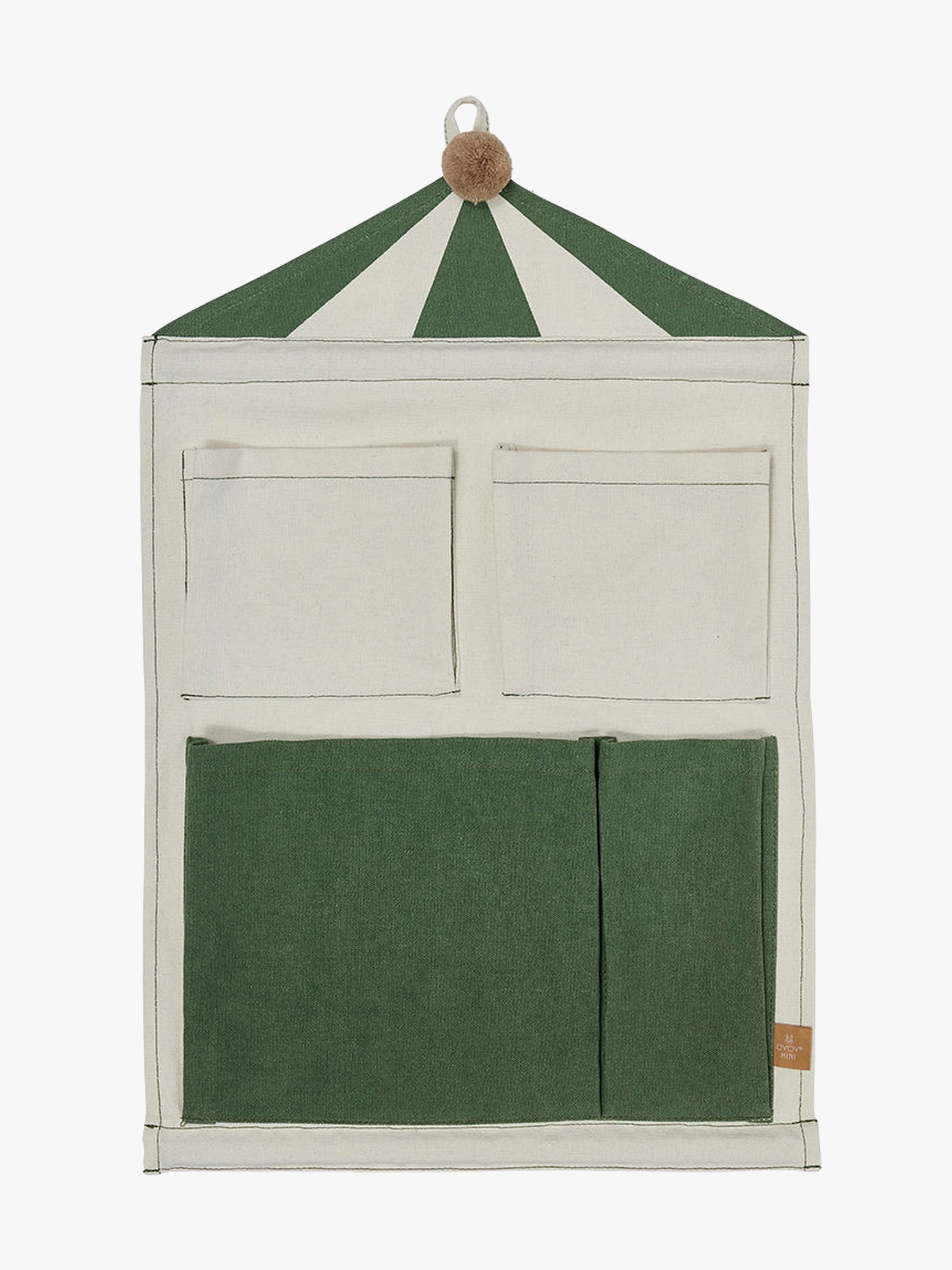 OYOY Circus Veggoppbevaring, Clay Green - Hengeoppbevaring - Polyester,Bomull,Polyamid