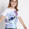 Disney Stitch T-skjorte, Hvit