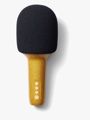 Lalarma Glitter Grove Mikrofon, Gullfarget