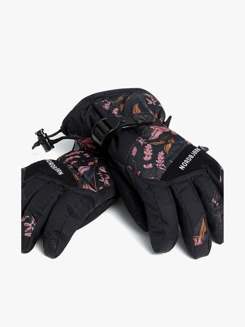 Nordbjørn Explore Jr Hansker, Dark Floral