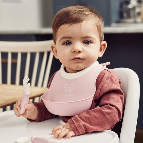 BabyBjörn Smekkesett, Powder Pink