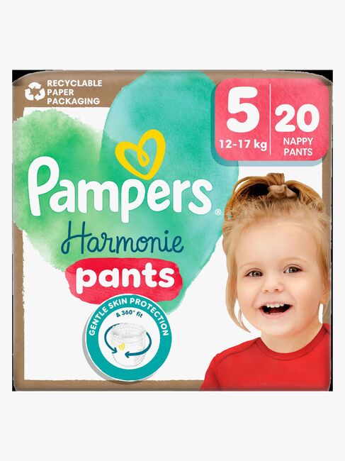 Pampers Harmonie Bleiebukser Str 5 12-17kg 20-Pakk
