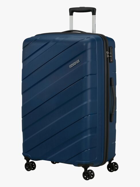American Tourister Jetdriver Spinner Trillekoffert 100L, Navy Blue