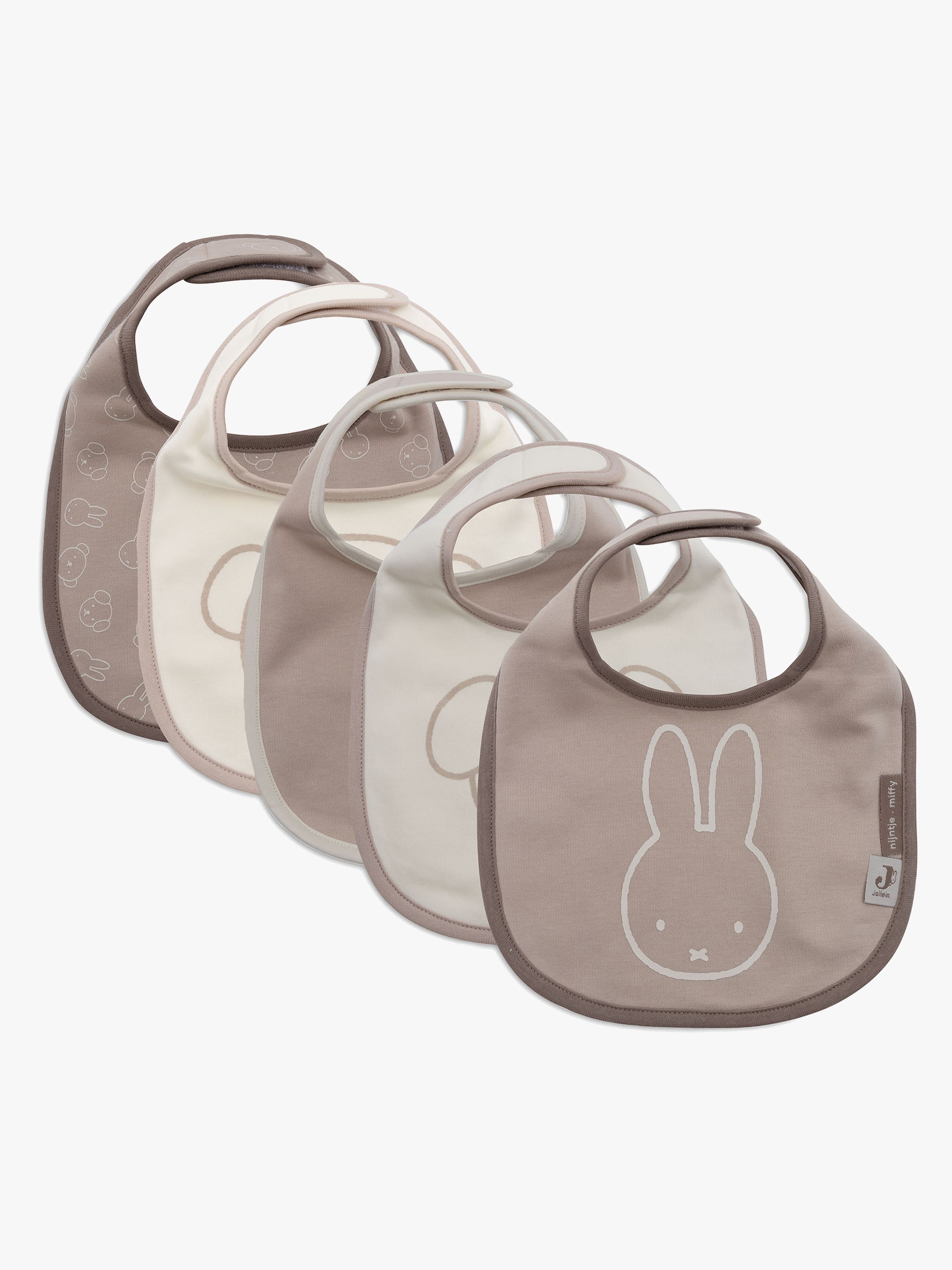 Jollein Smekke 5-Pakk, Miffy & Friends - Smekker - Bomull,Polyester