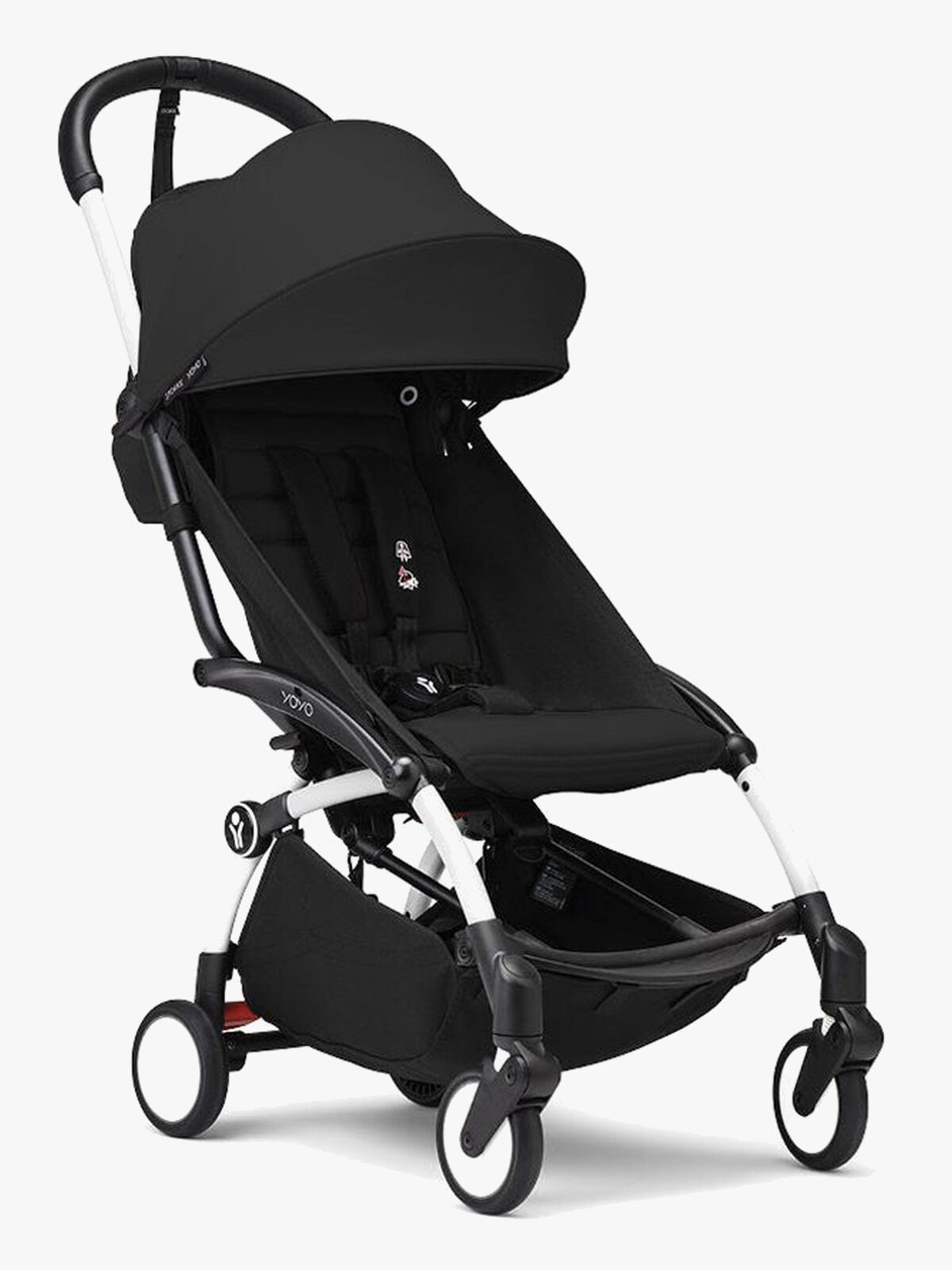 Stokke YOYO 3 Sportsvogn 6+, Black/White