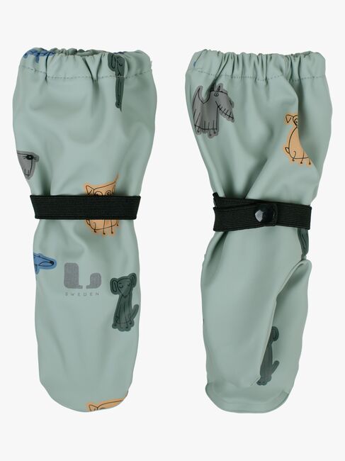 Lindberg Vattholma Regnvotter, Grønn/Grå