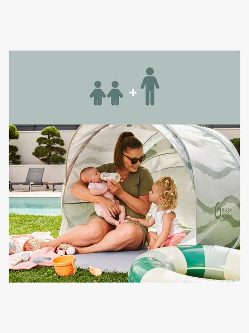 BabyMoov UV-Telt Moov & Protect, Green Lagoon