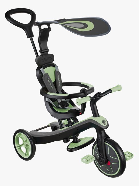 Globber Trehjulssykkel Explorer Sammenleggbar 4-in-1, Sage