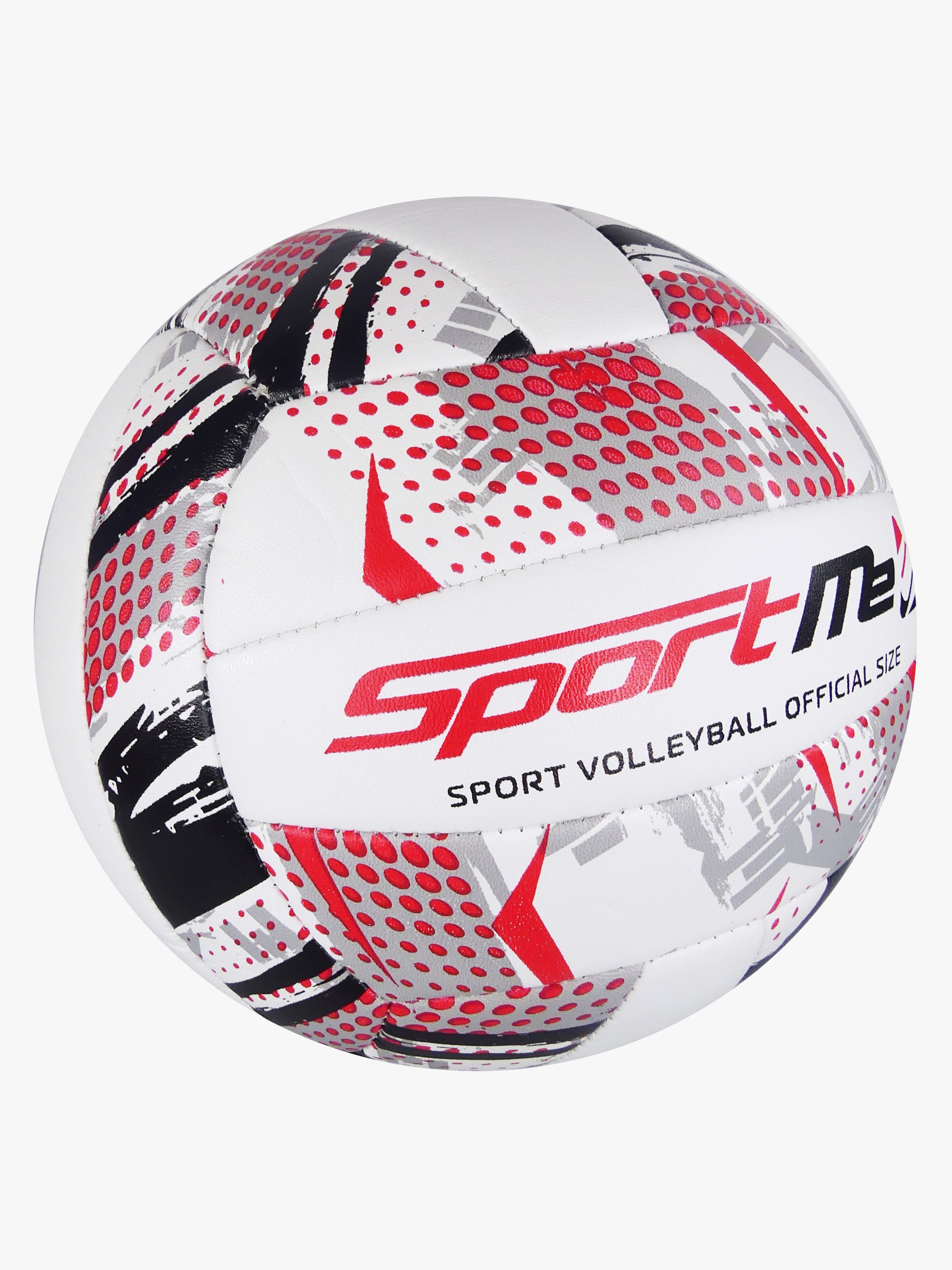 SportMe Volleyball, Rød/Svart - Volleyball - Plast
