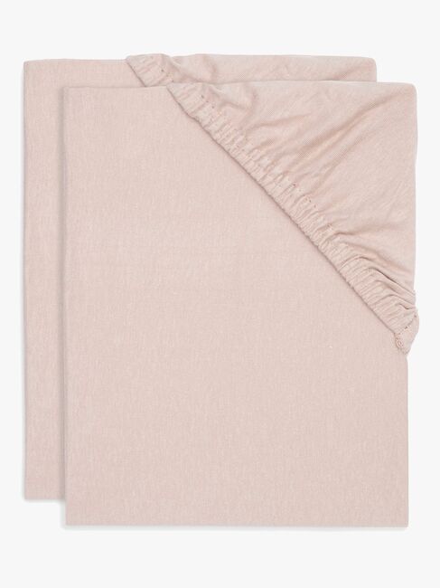 Jollein Stretchlaken 2-Pakk 40x80, Wild Rose
