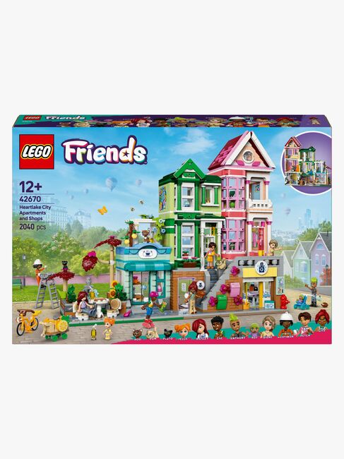 LEGO Friends 42670 Leiligheter og butikker i Heartlake City