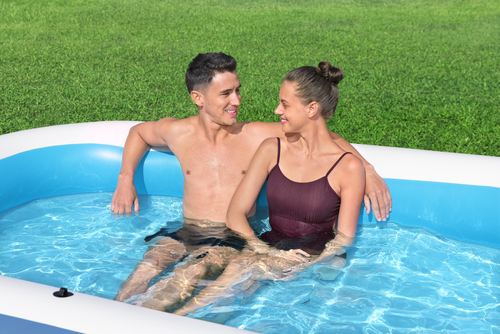 Bestway Barnebasseng med Solbeskyttelse Summer Bliss