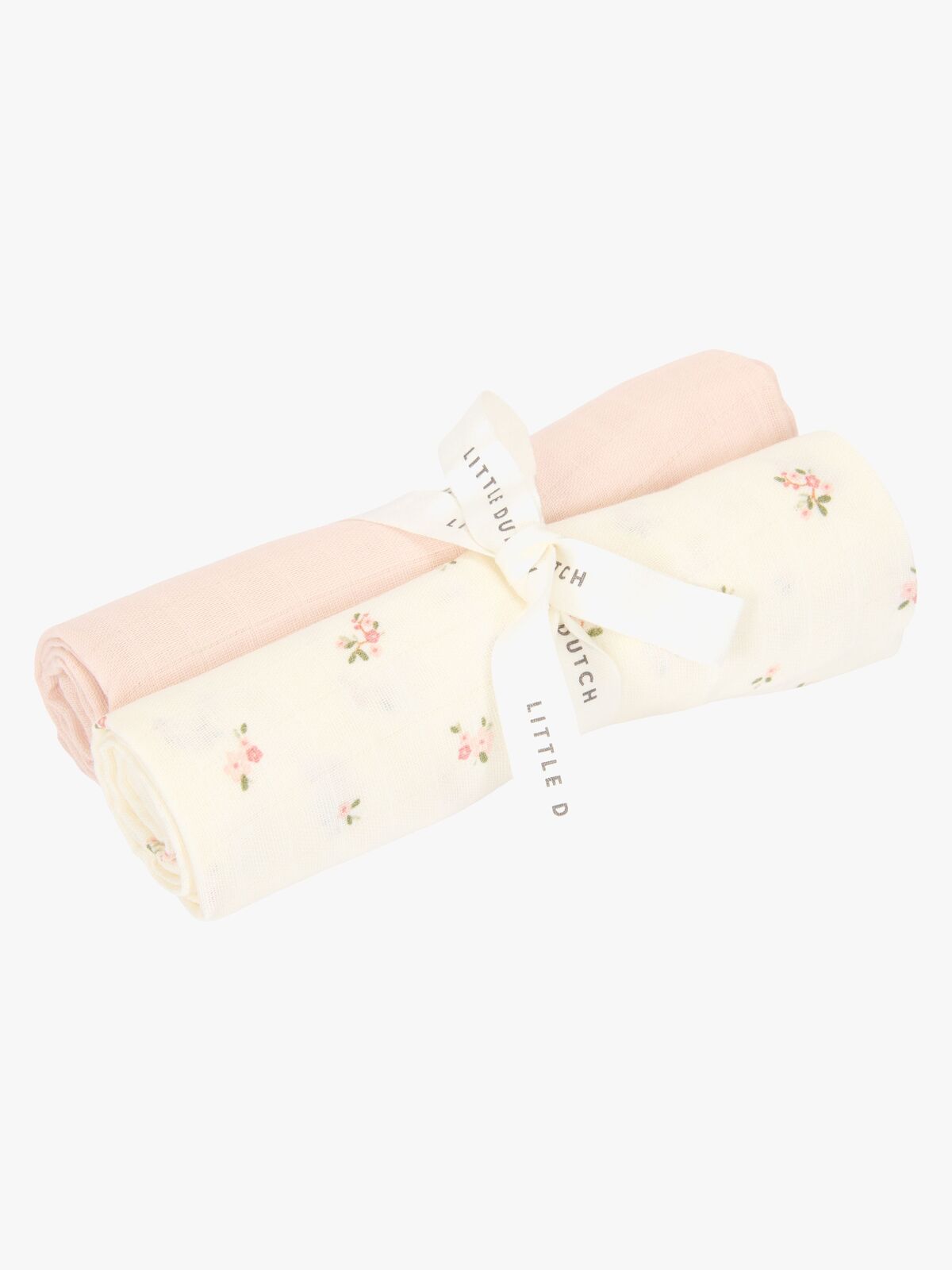 Little Dutch Fairy Blossom & Blossom Musselintepper 2-Pakk, Hvit