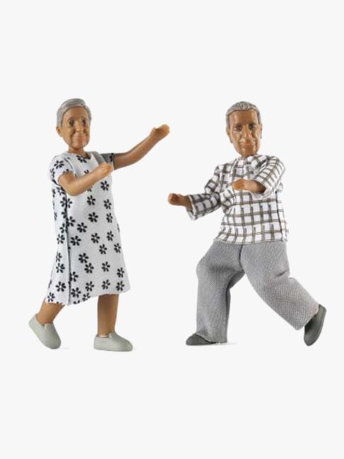 Lundby Dukkesett Gammelt Par Nikki