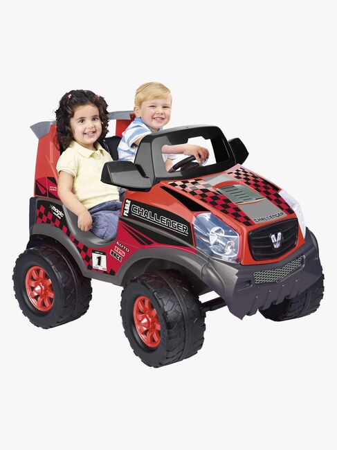 FEBER Challenger Elbil, Rød/Svart