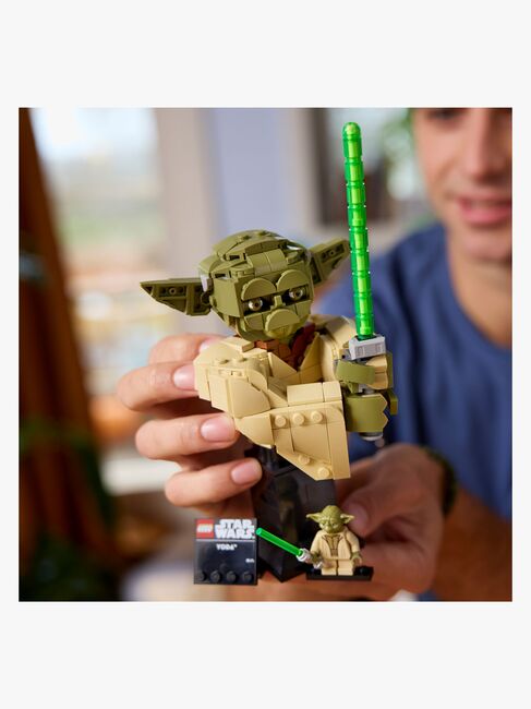 LEGO Star Wars 75438 Byste av Yoda