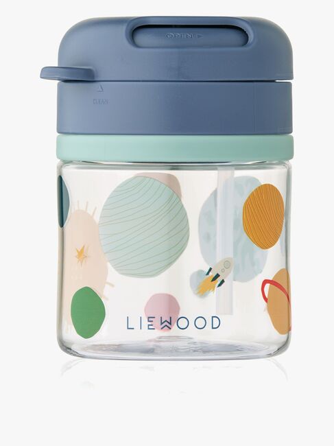 LIEWOOD Pavia Tritan Sugerørkopp 280 ml, Universe/Classic navy