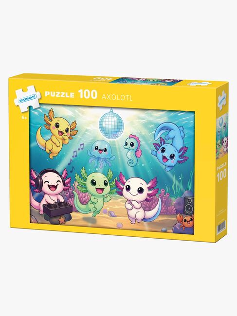 Egmont Kärnan Axolotl Puslespill 100 Brikker