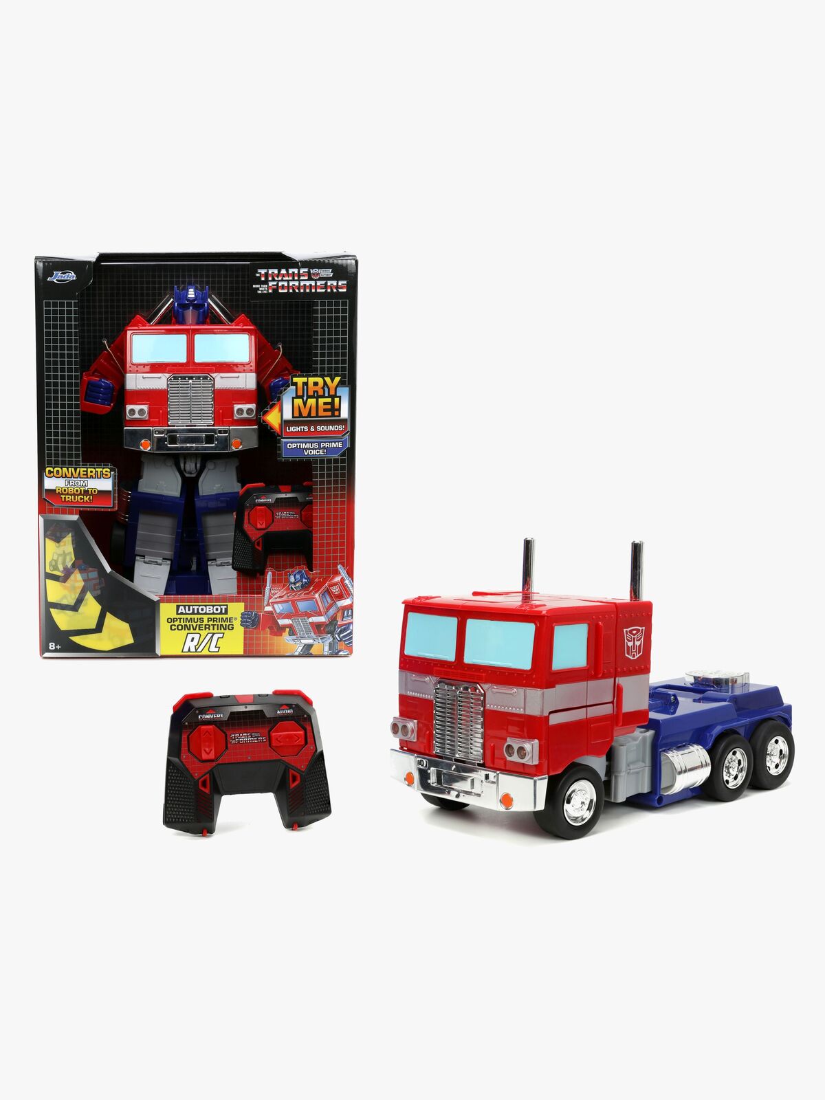 Transformers Radiostyrt Lastebil Optimus Prime Autobot