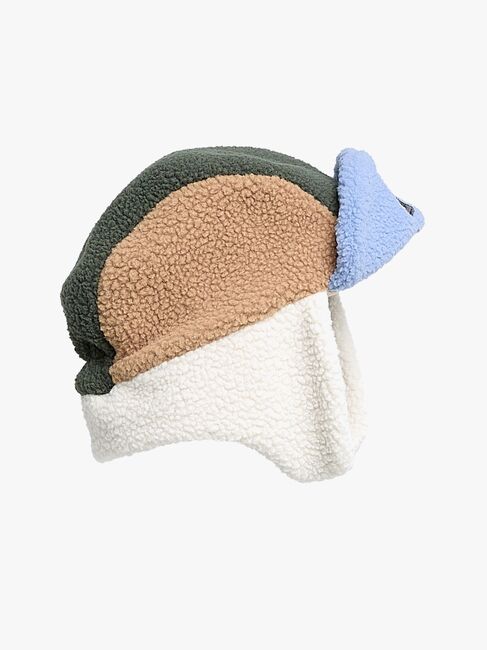 Nordbjörn Knallen Fleece-lue, Tobacco Brown/Stonewash/Oatmeal