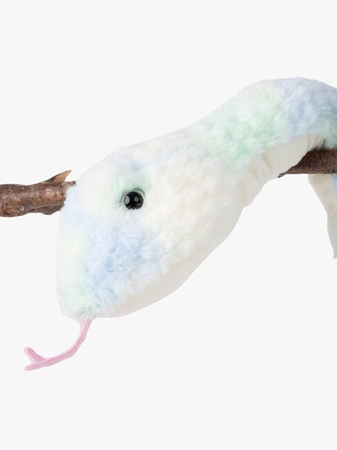Teddykompaniet Kosedyr Slange 120 cm, Blå