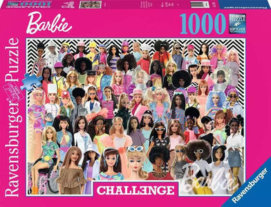 Ravensburger Barbie Challenge Puslespill 1000 Brikker