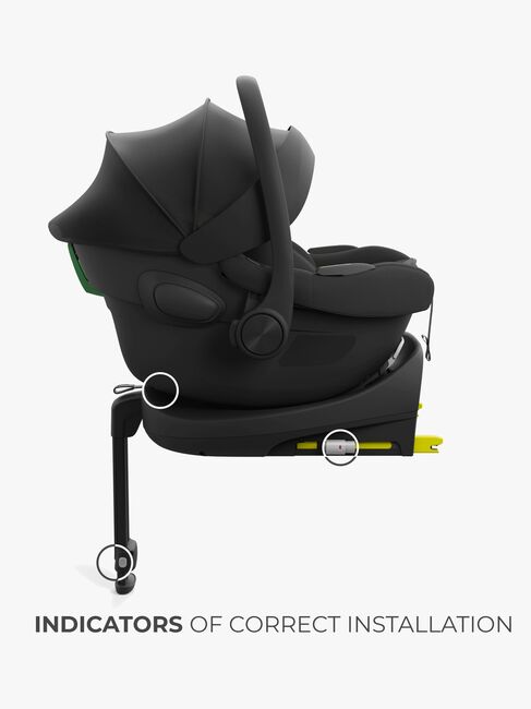 Kinderkraft I-LITE Babybilstol inkl. ENDURA SAFE FX Base, Black