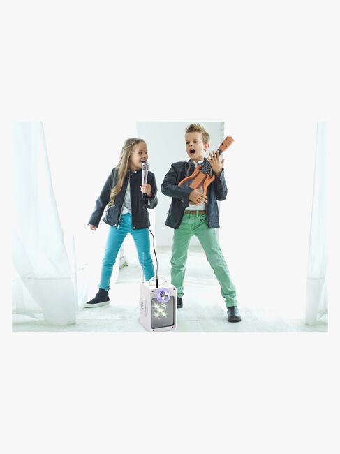 STARS Karaokemaskin med Lys, Hvit