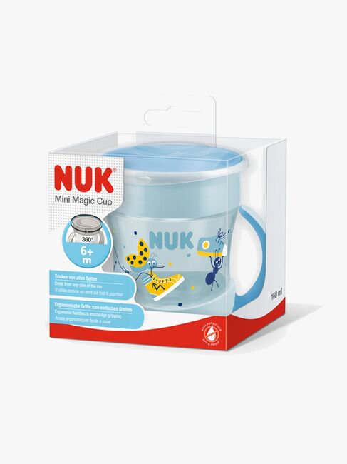 NUK Evolution Mini Magic Kopp, Blå