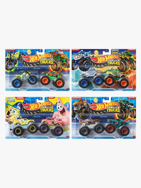 Hot Wheels Monstertrucker 1:64 2-Pakk Blandet