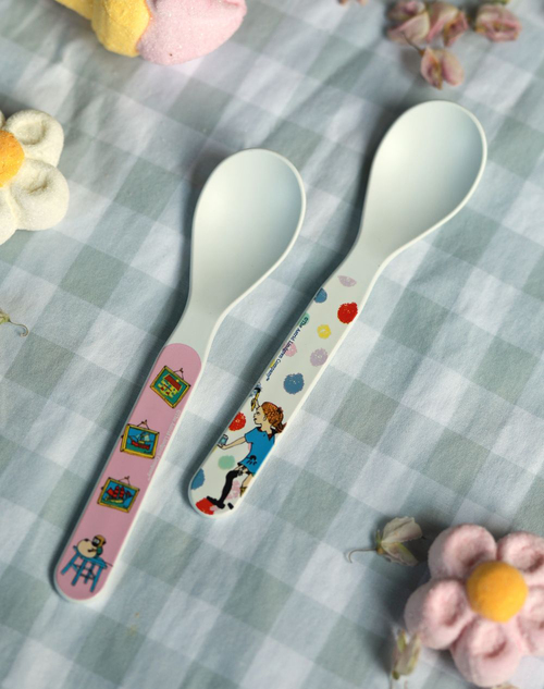 Pippi Langstrømpe Bursdag Skjeer 2-Pakk