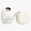 Beemoo CARE Wearable Slim Elektrisk Brystpumpe Singel inkl. Oppbevaringsveske, White