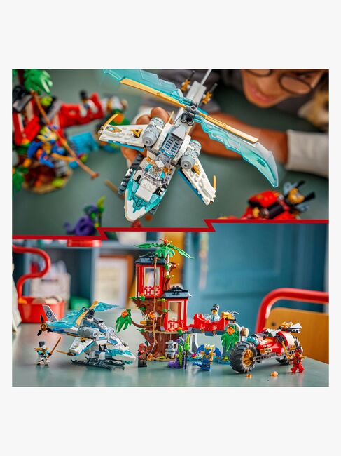 LEGO Ninjago 71857 Action i ninjaenes trehytte