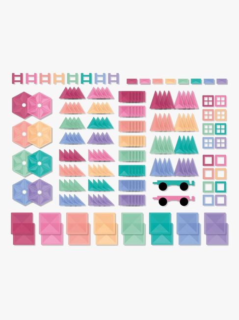 Connetix Magnetiske Byggeklosser Pastel Mega 202 Deler