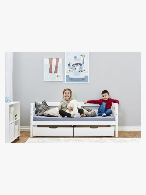 Hoppekids Enkeltseng ECO Comfort 70x160, White