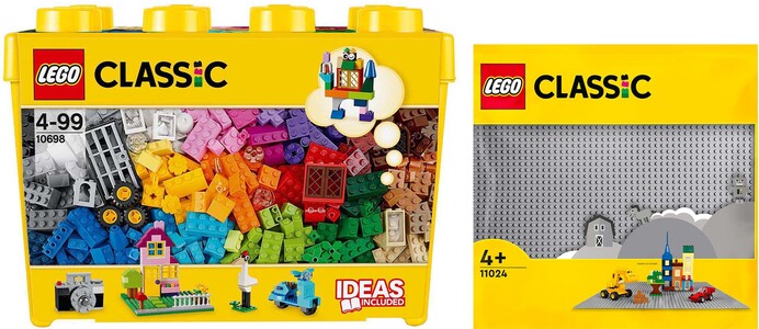 LEGO Classic 10698 Kreative Store Klosser inkl. 11024 Basisplate