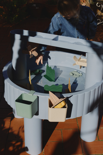 LIEWOOD Sepp Aktivitetsbord Vann & Sand, Blå