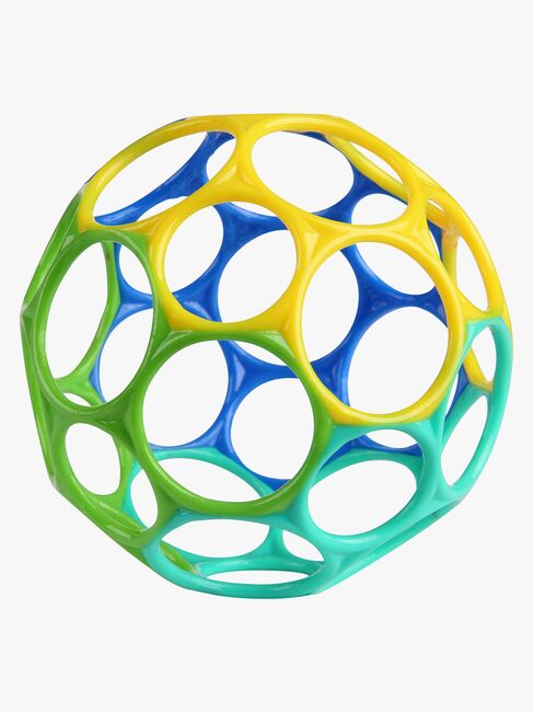 Oball Classic Bold Ball, Blå/Grønn