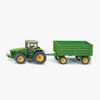 SIKU Traktor Med Tilhenger John Deere 1:50