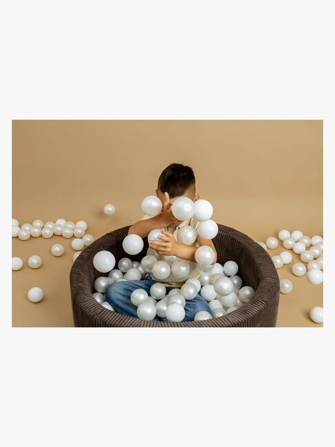 Meowbaby Rundt Ballbasseng Cord 30x90, Brun