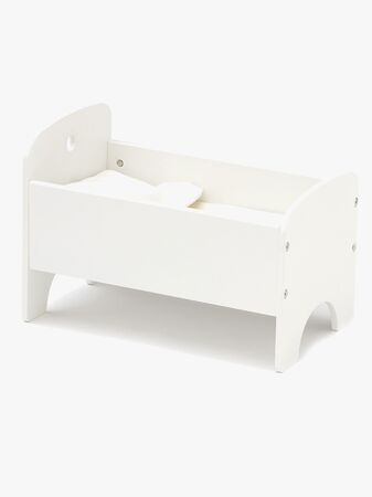 Kids Concept Dukkeseng Inklusive Sengetøy, Hvit