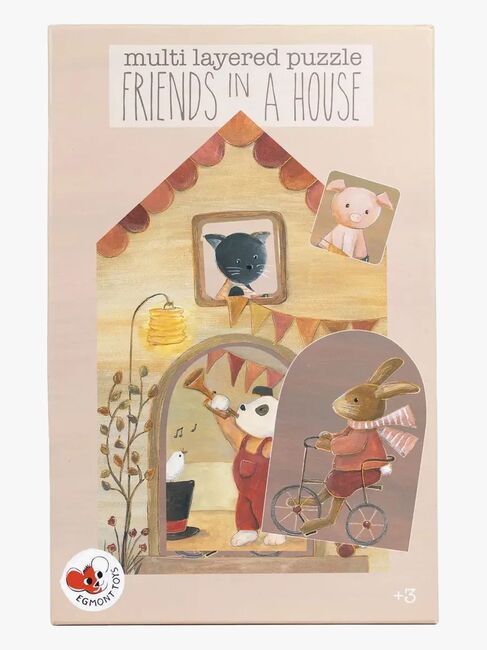 Egmont Toys Vennegjeng Puslespill med Flere Lag