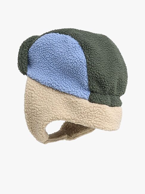 Nordbjörn Knallen Fleece-lue, Sesame/Tobacco Brown/Deep Depths