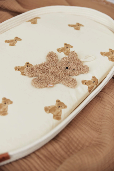 Jollein Stretchlaken 40x80, Teddy Bear