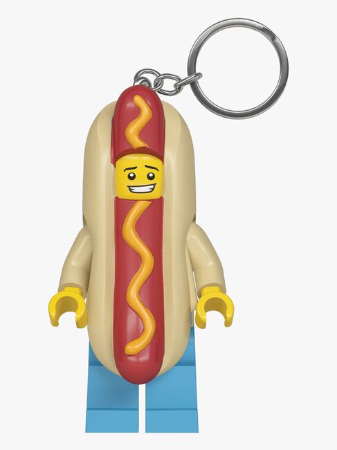 LEGO Iconic Hot Dog Man Nøkkelring med LED-lys