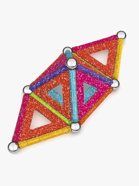 Geomag Byggesett 35 Deler, Glitter Panels