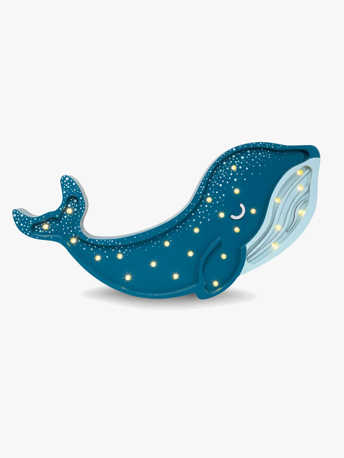 Little Lights Lampe Hval, Galaxy Teal