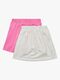 Luca & Lola Doro Skjørt 2-pack, Snow White/Pink