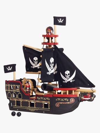 Le Toy Van Barbarossa Sjørøverskip & Karakterer