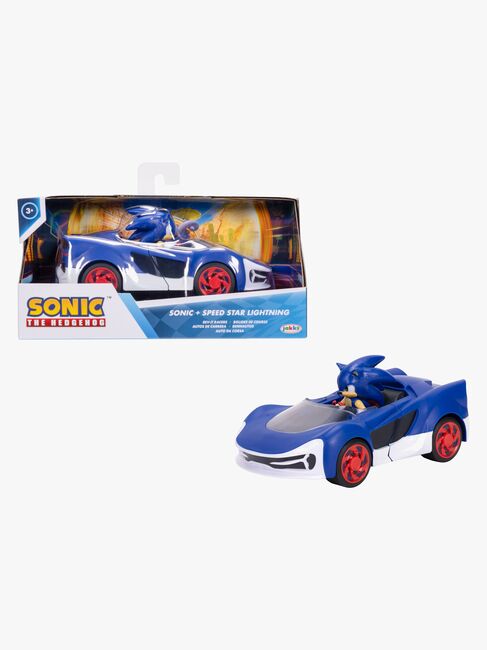 Sonic The Hedgehog Figursett Sonic og Speed Star Lightning